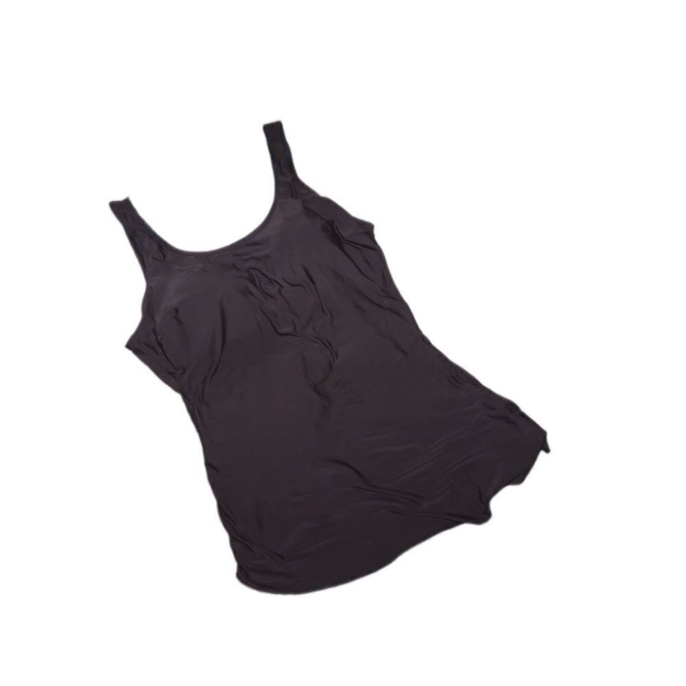 Shore Shapes Brown One-piece Skirt Style Swimsuit, Size 18